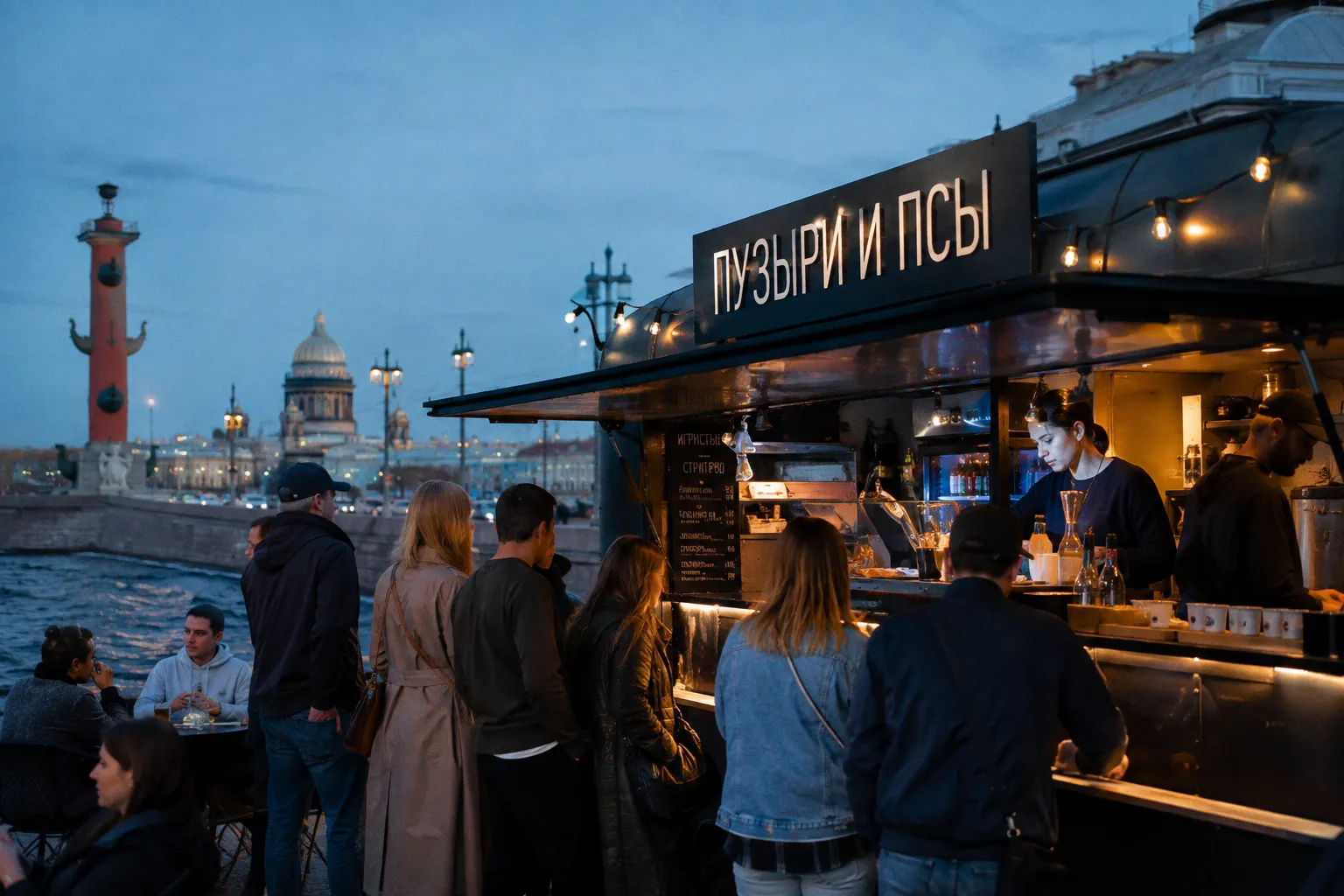 Гастрономические премьеры осени: новые форматы стритфуда в Петербурге и Казани