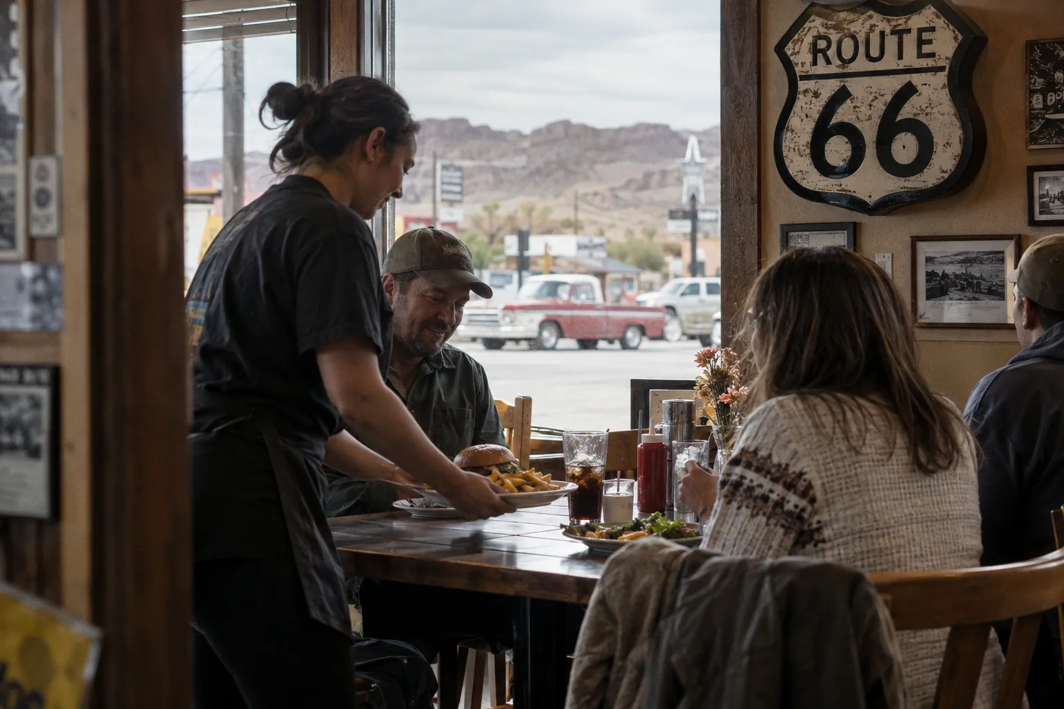 Гастрономическое путешествие по легендарному шоссе Route 66 с гидом MICHELIN