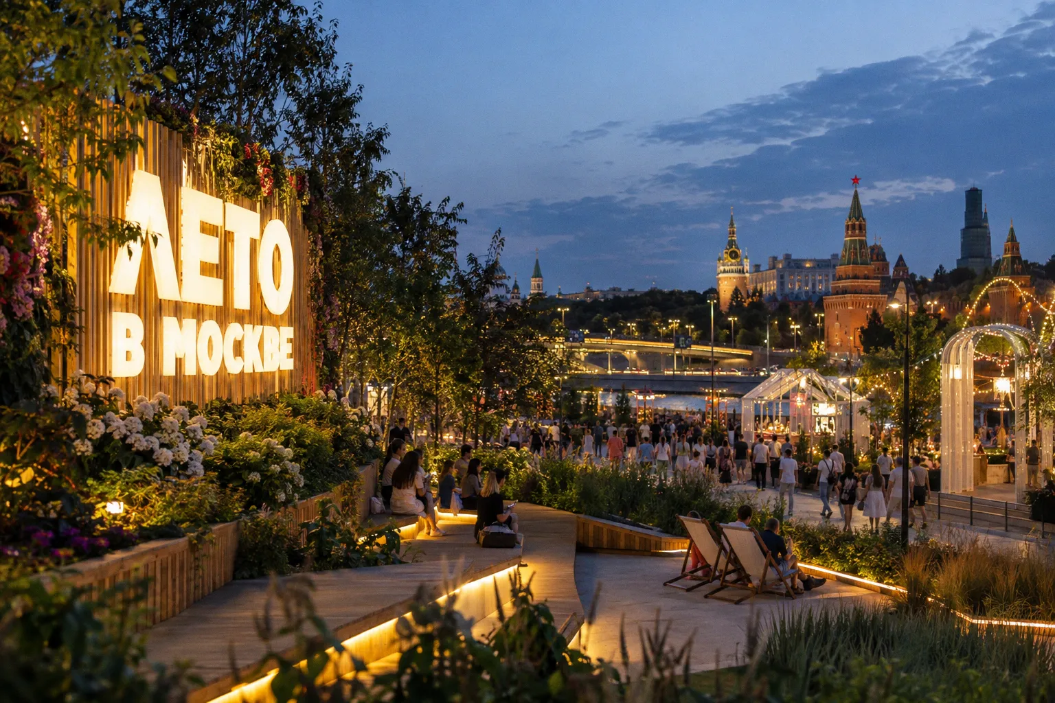 Проект «Лето в Москве» признан самым востребованным городским событием столицы