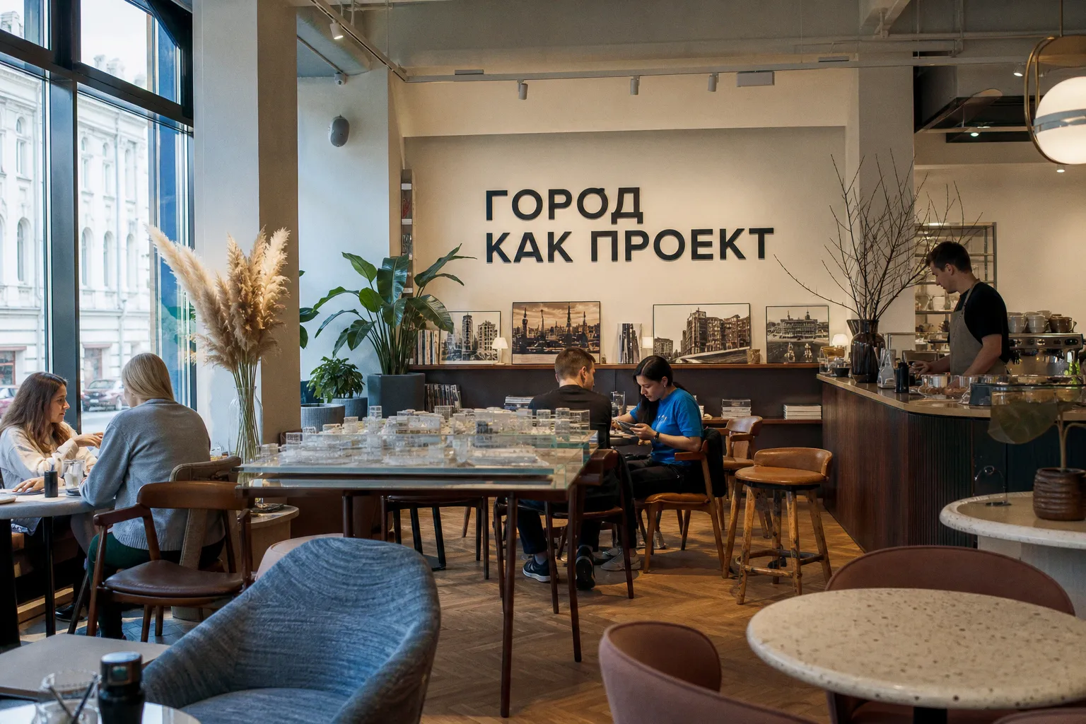 В Москве открылось тематическое кафе, посвященное истории градостроительства